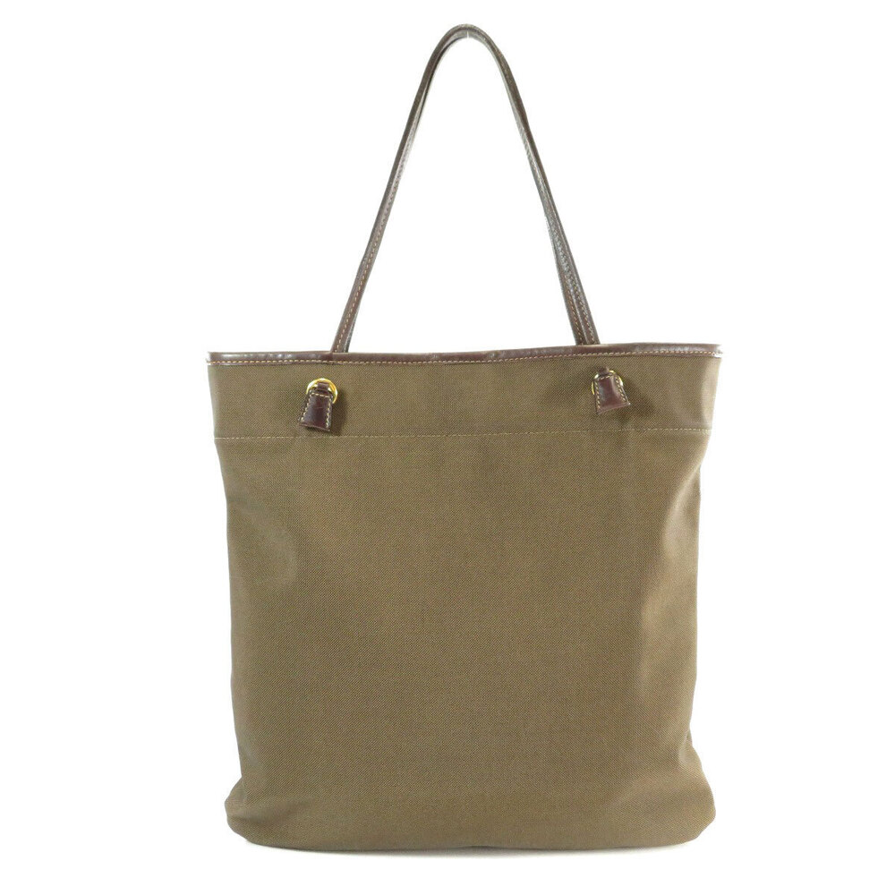 Prada Logo olive Tote Jacquard Bag green